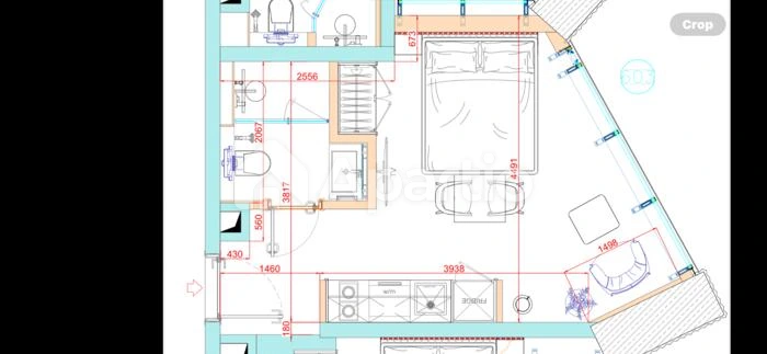 1-room apartment for sale in Vake, Photo 2 of 2