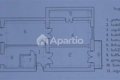 3-room apartment for sale in Chugureti, Photo 1 of 10