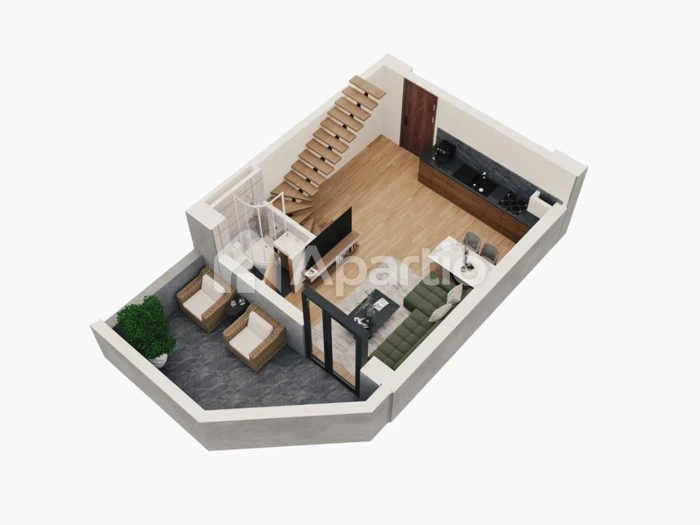 3-room apartment for sale in Gldani, Photo 2 of 5
