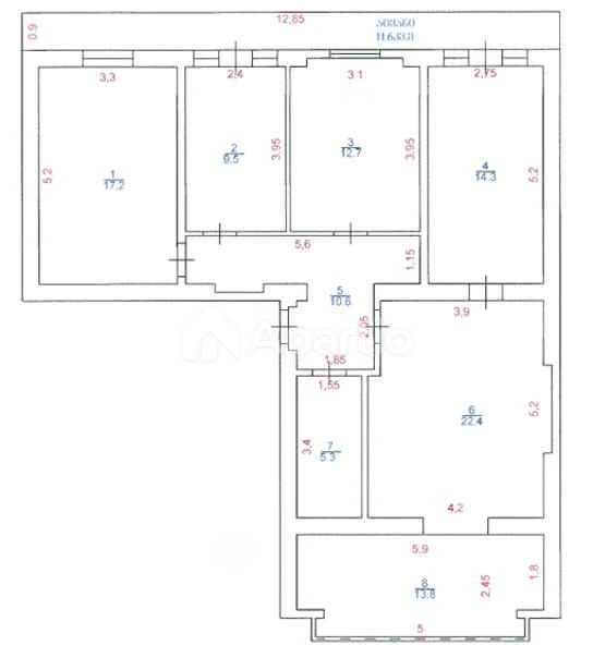 4-room apartment for sale in Vake, Photo 15 of 15