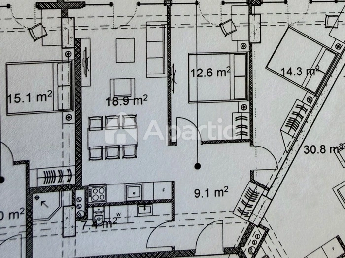 იყიდება 3 ოთახიანი ბინა დიდ დიღომში, ფოტო 7 / 7